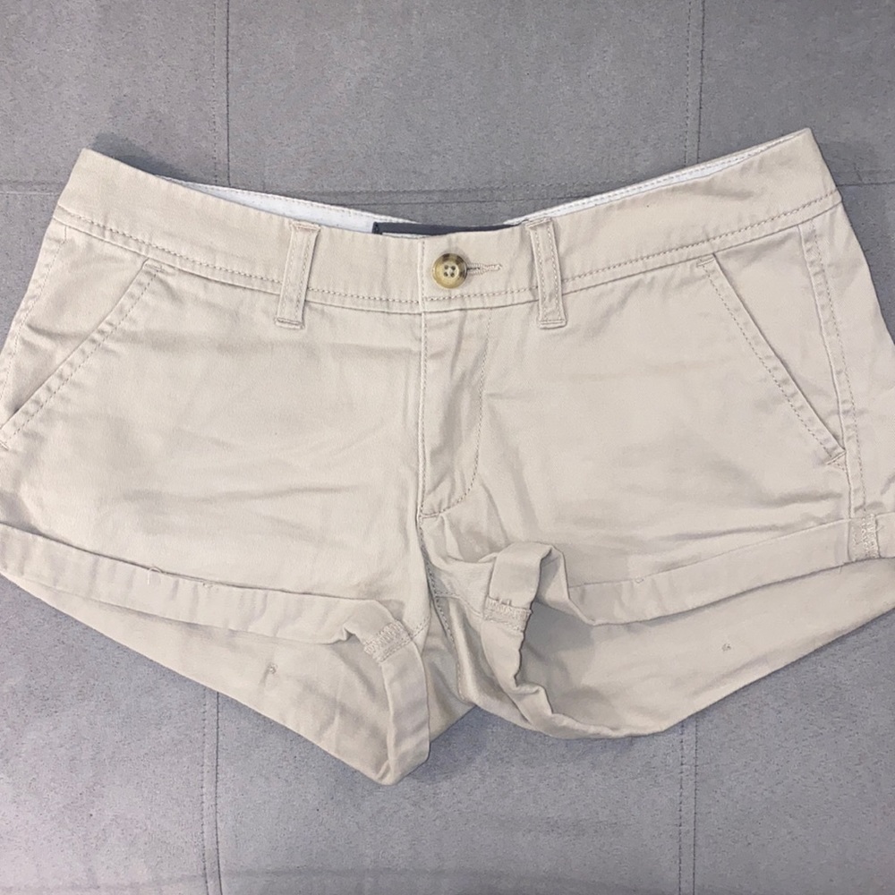 Abercrombie khaki/chino shorts